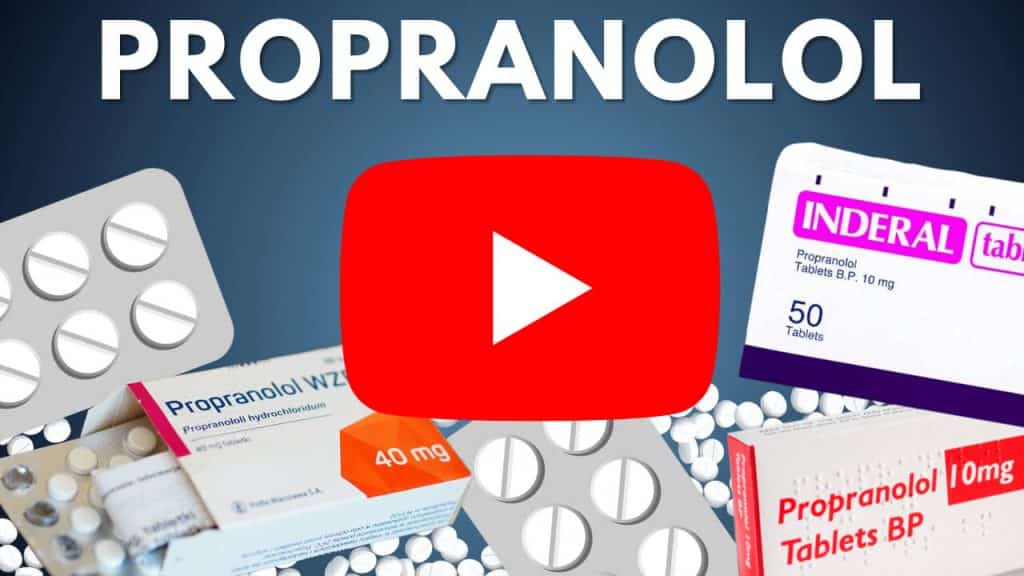 Video Propranolol Beta Blocker for Anxiety Explained